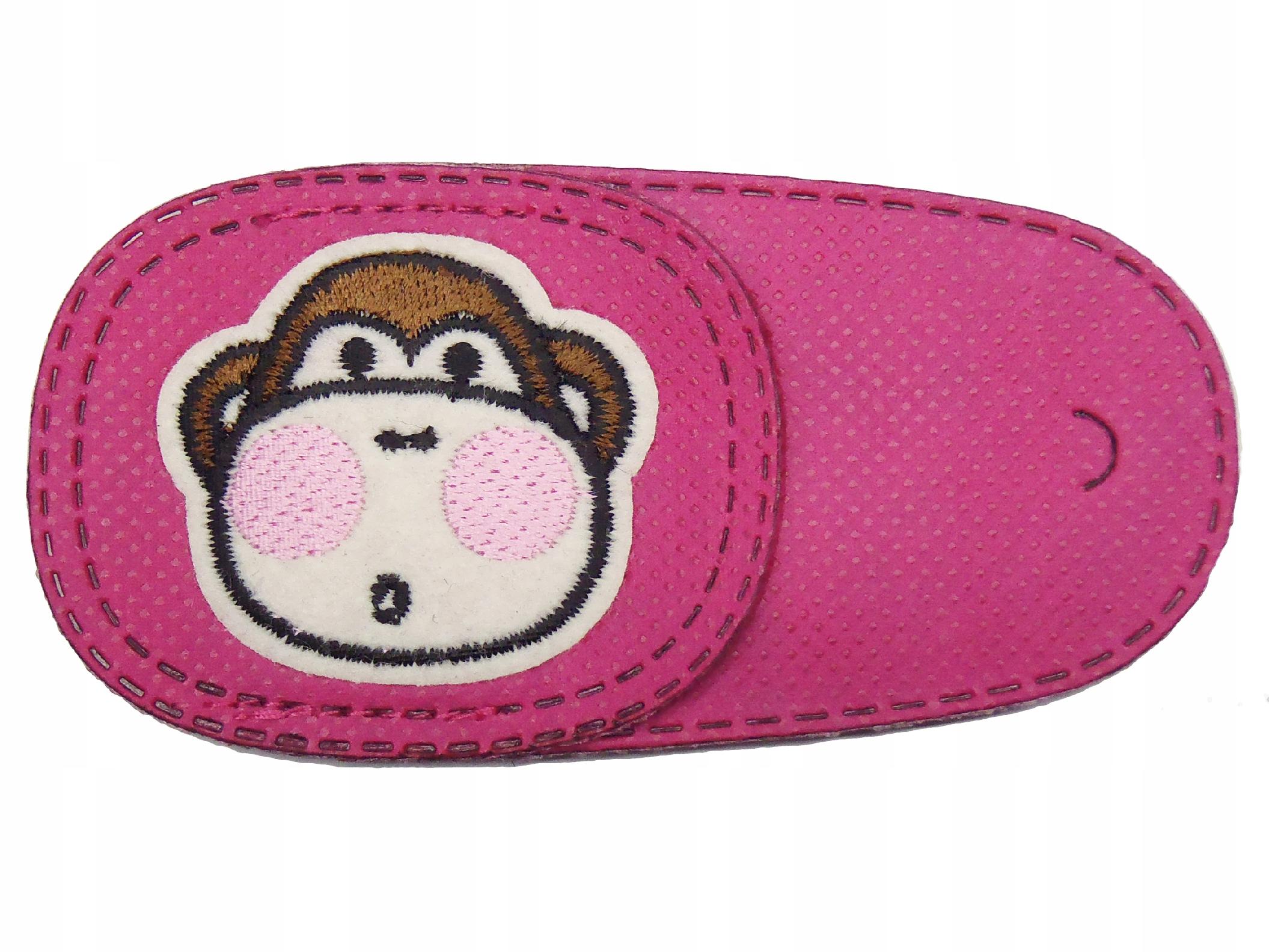 ZASŁONKA NA OKO LECZENIE ZEZA M RÓŻ - 1 SZT MAŁPKA