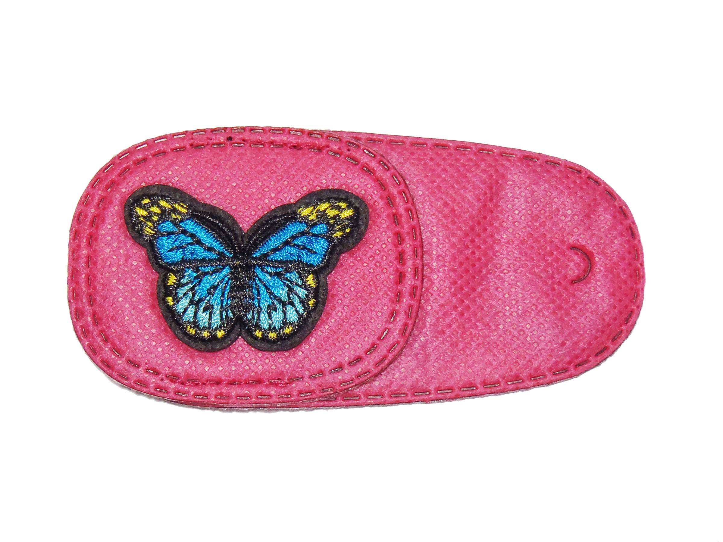 ZASŁONKA NA OKO LECZENIE ZEZA M PINK - 1 SZT MOTYL