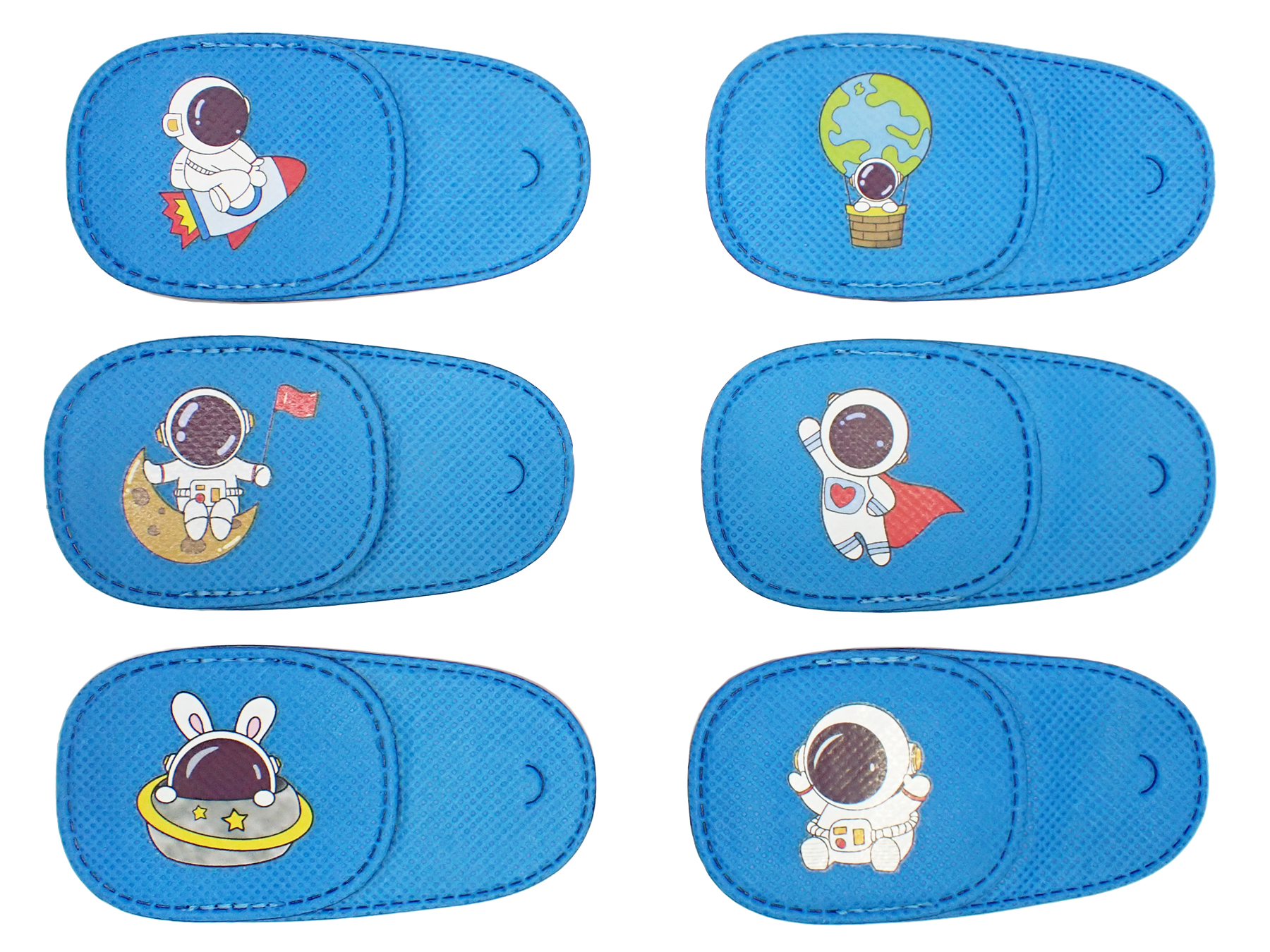 OBTURATOR ZASŁONKA ZEZ - ASTRONAUTA, LEWE OKO 6 szt