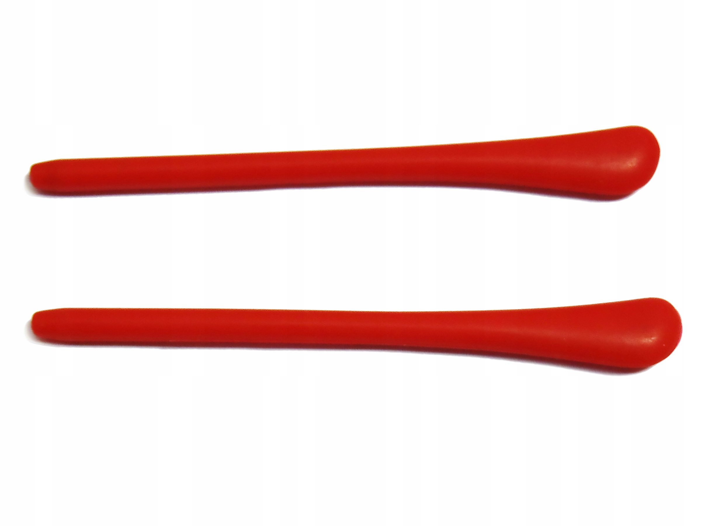 SILIKONOWE KOŃCÓWKI NA ZAUSZNIKI, TYP2 - CZERWONE