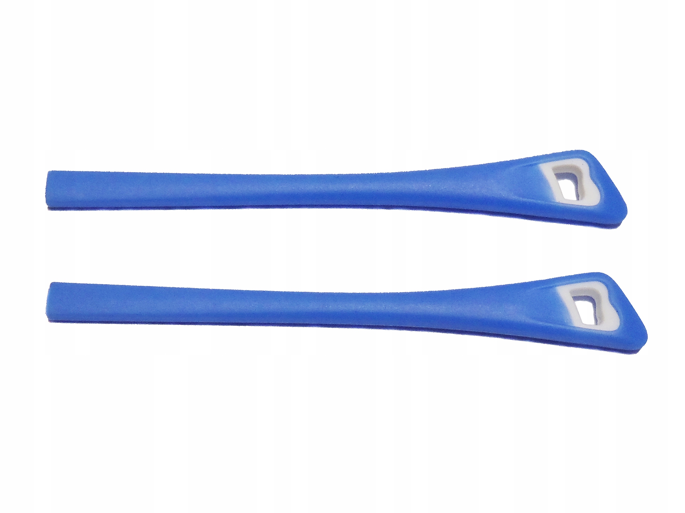 NAKŁADKI NA ZAUSZNIKI OKULARÓW - NIEBIESKO-BIAŁE