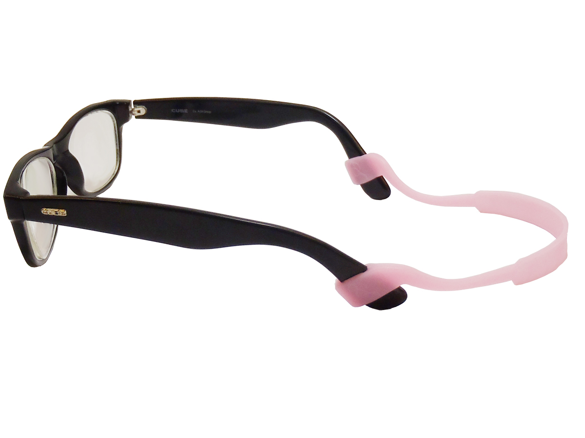 SILIKONOWA TAŚMA OPASKA DO OKULARÓW SPORTOWA PINK