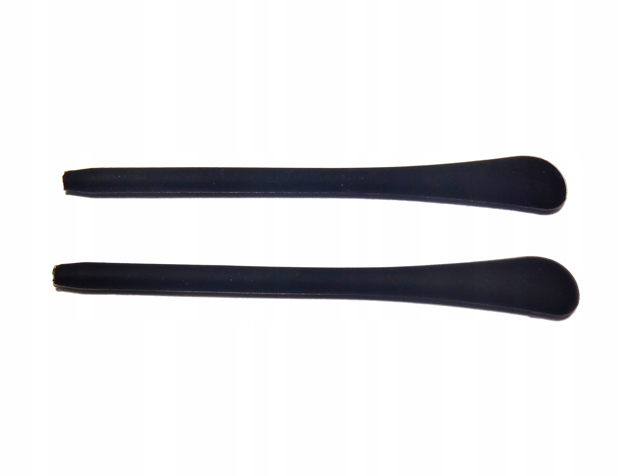 SILIKONOWE KOŃCÓWKI ZAUSZNIKÓW, TYP2 - CZARNE