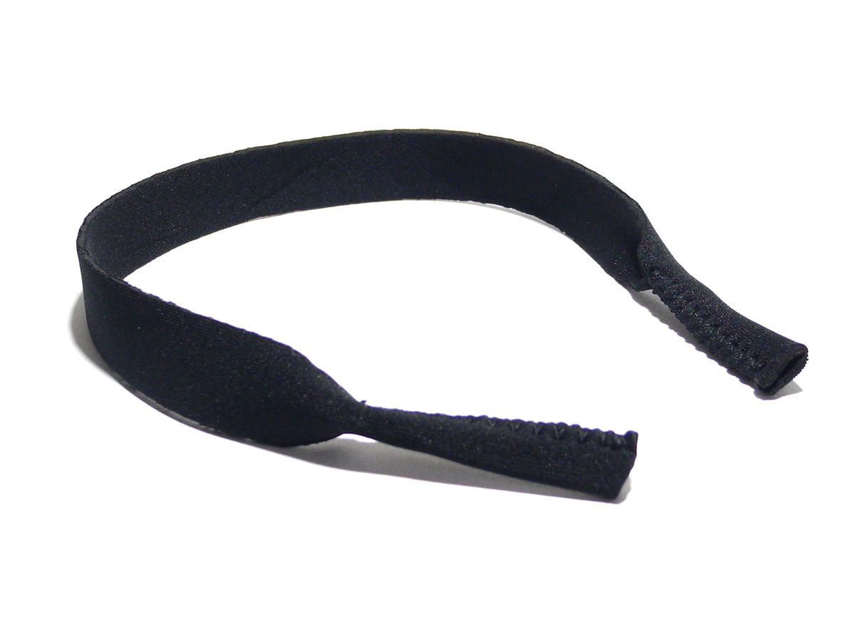 NEOPRENOWA TAŚMA DO OKULARÓW - CZARNA