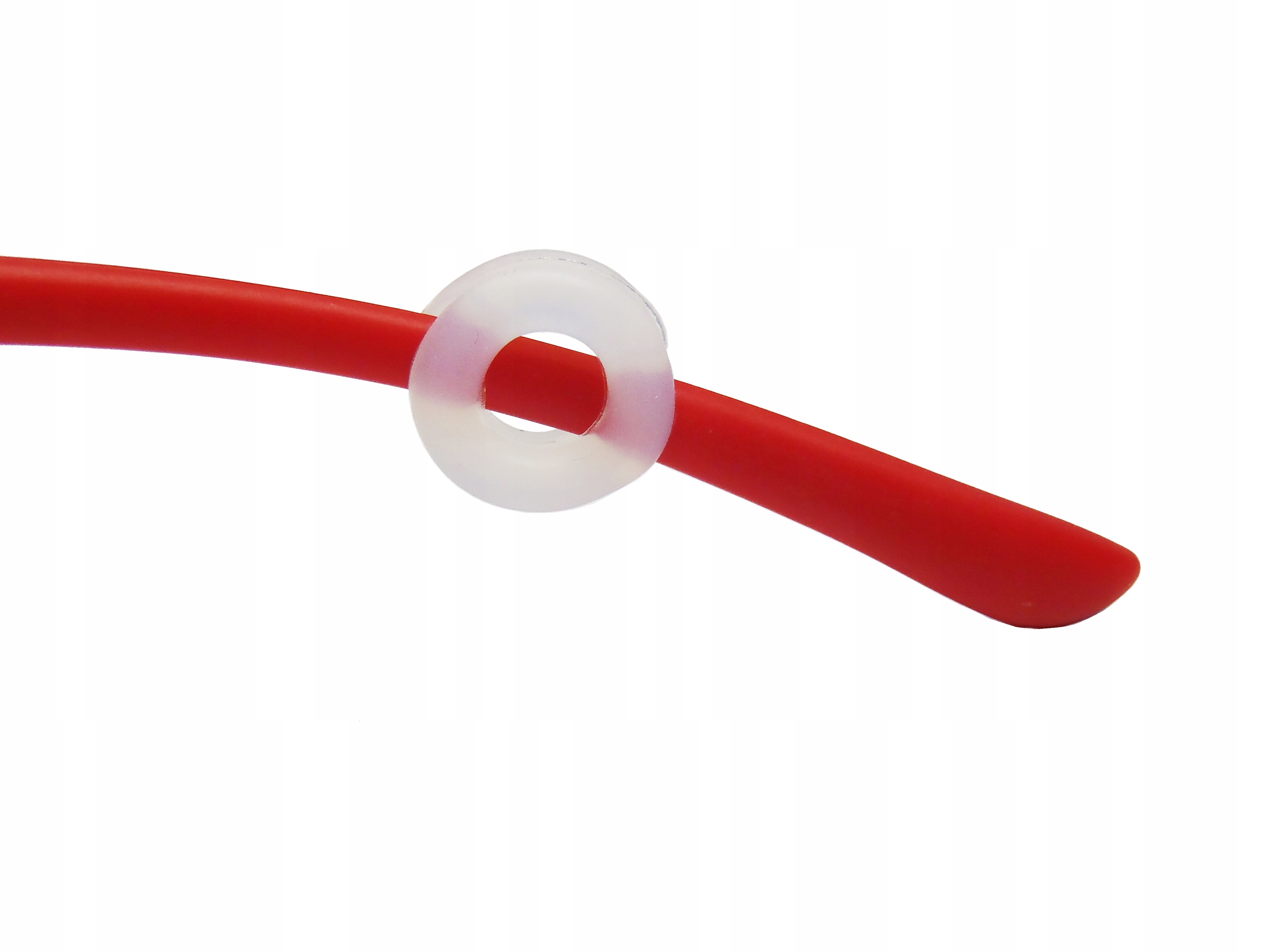 KÓŁECZKA, STOPERY NA ZAUSZNIKI OKULARÓW - BIAŁE