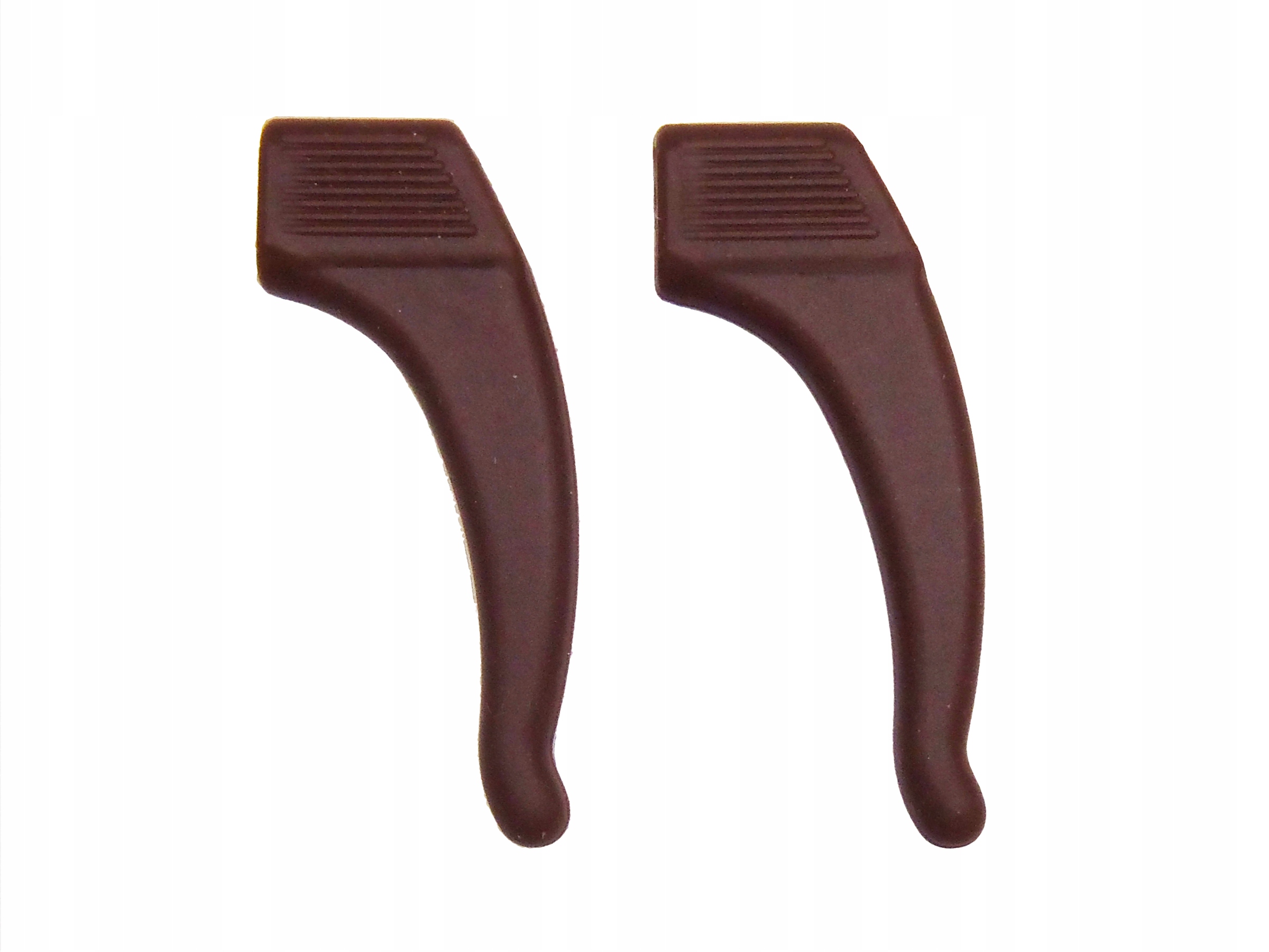 STOPERY KOŃCÓWKI NA ZAUSZNIKI OKULARY SPORT Brązowe