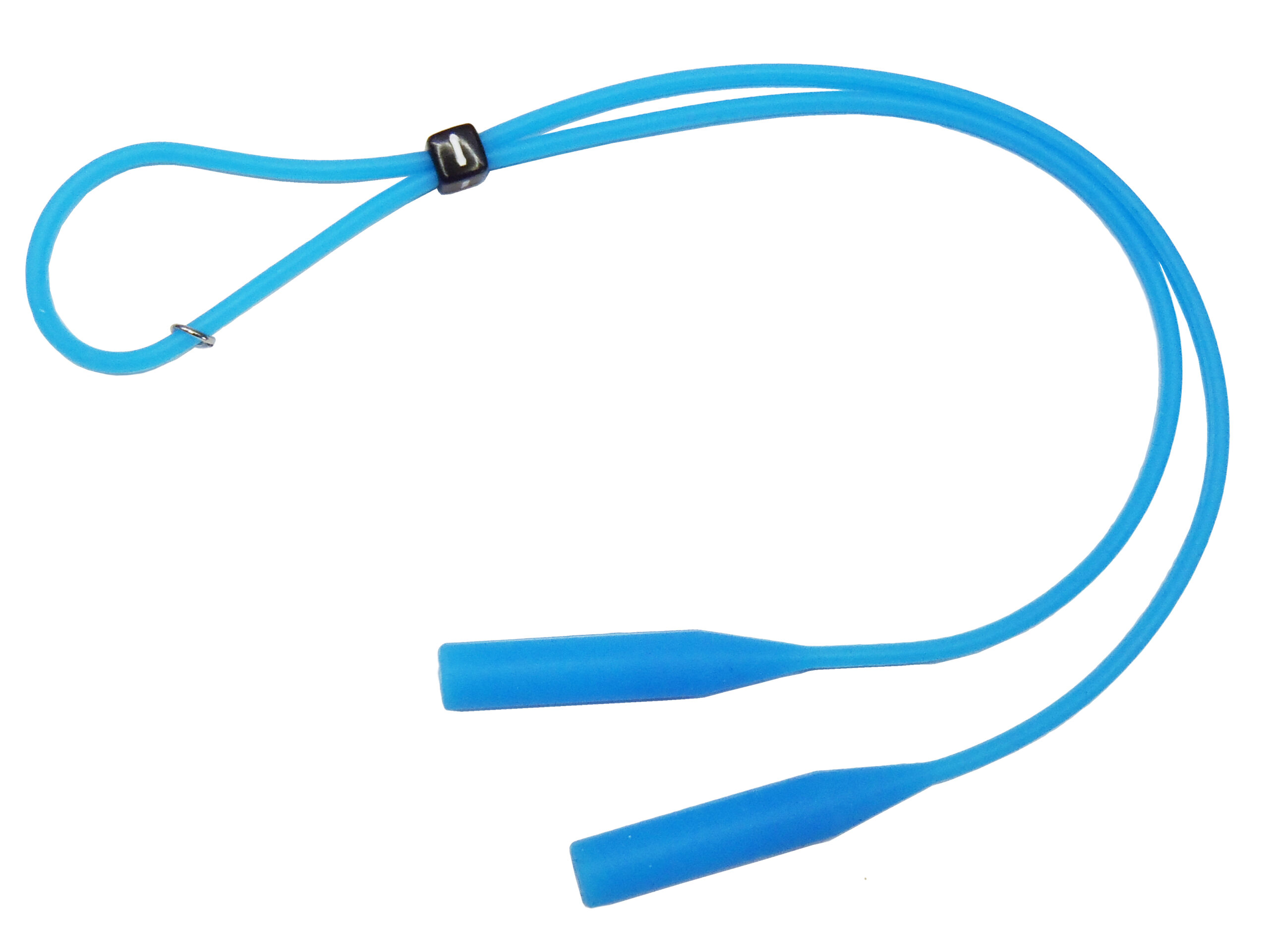 SILIKONOWY SZNUREK, GUMKA DO OKULARÓW - BŁĘKITNY