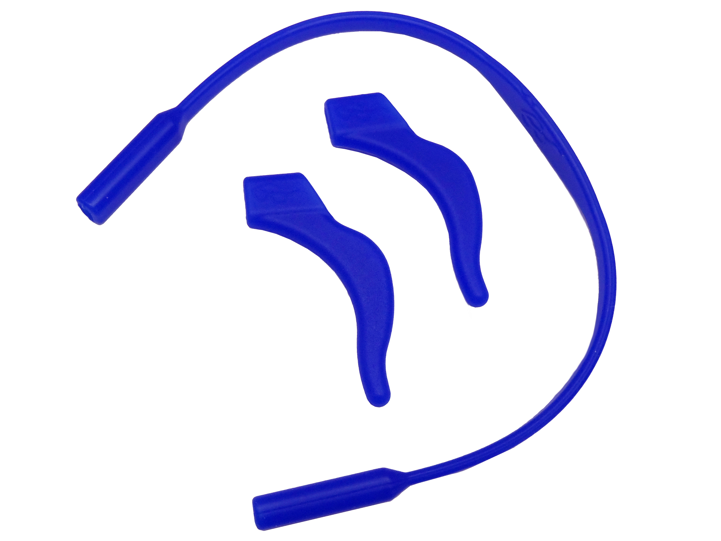 SILIKONOWE STOPERY + GUMKA DO OKULARÓW 20 cm blue