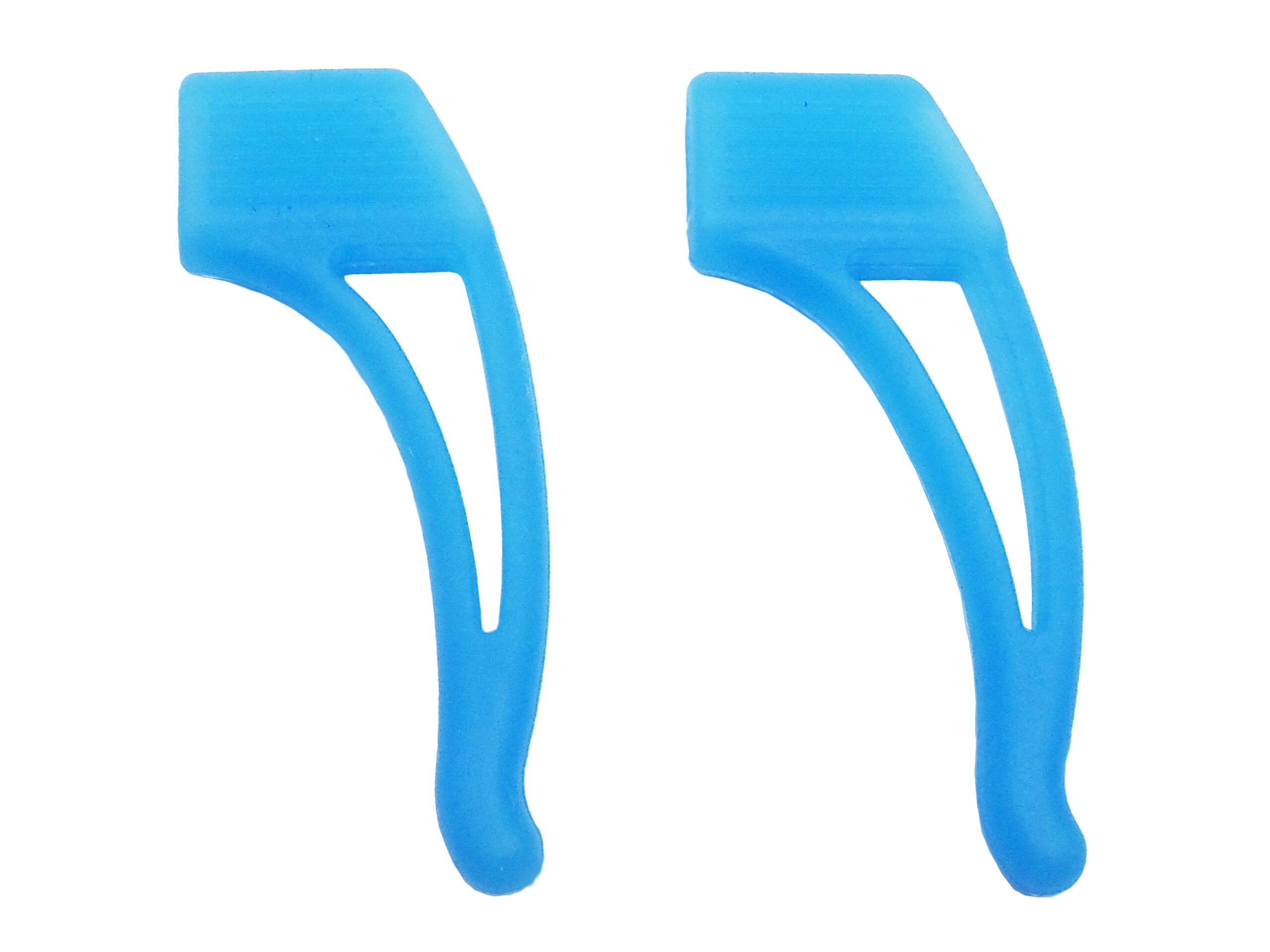 STOPERY HACZYKI NA ZAUSZNIKI OKULARY błękitne - slim