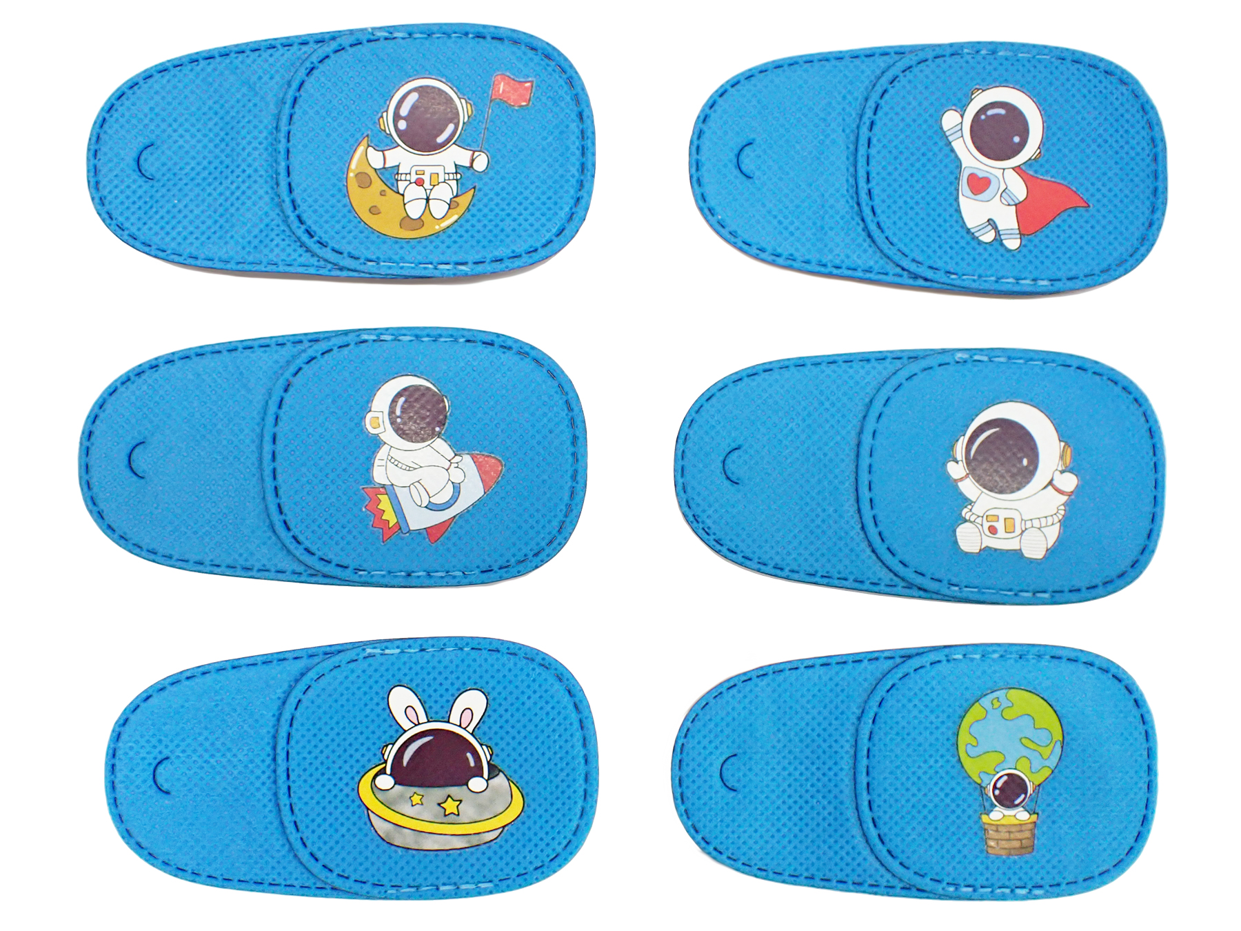OBTURATOR ZASŁONKA ZEZ - ASTRONAUTA, PRAWE OKO 6 szt