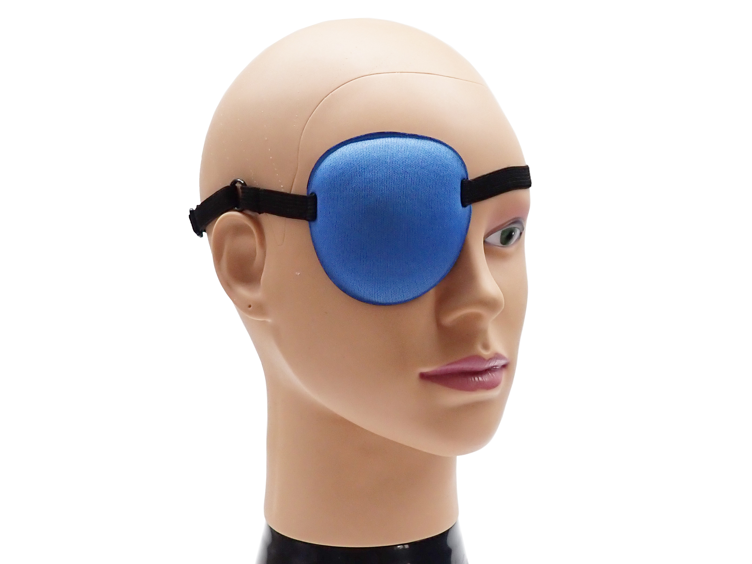 NIEBIESKA OSŁONA NA OKO MEDYCZNA, DUŻA - PRAWA