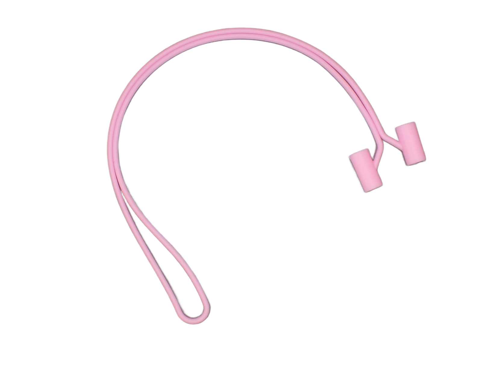 SILIKONOWY SZNUREK DO OKULARÓW RÓŻ 56 cm