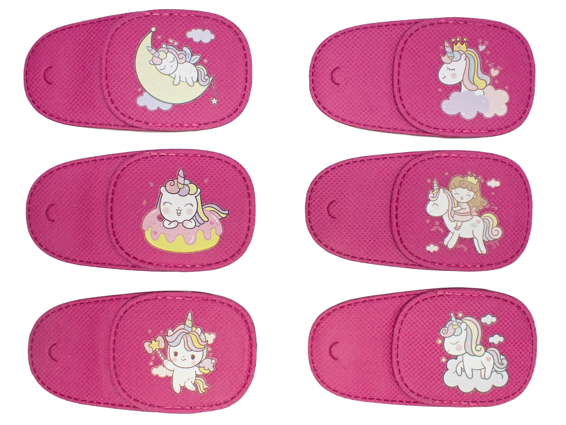 OBTURATOR ZASŁONKA LENIWE OKO - JEDNOROŻEC PRAWE 6 szt