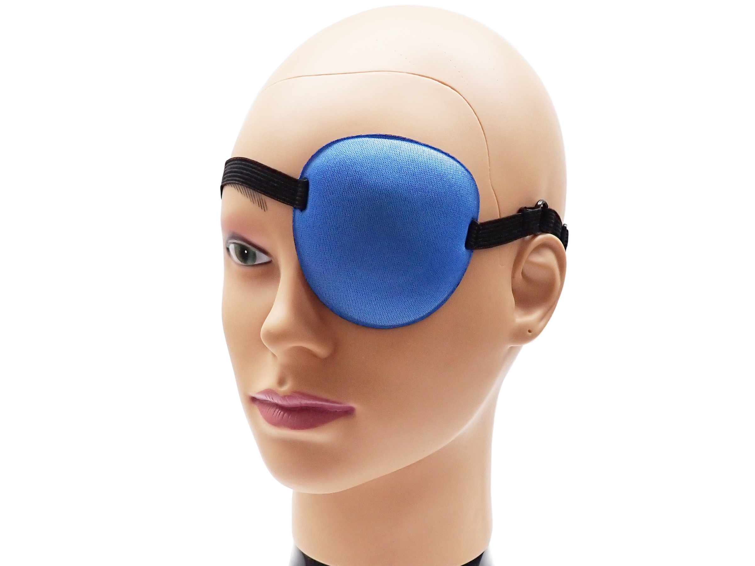 NIEBIESKA OSŁONA NA OKO MEDYCZNA, DUŻA - LEWA