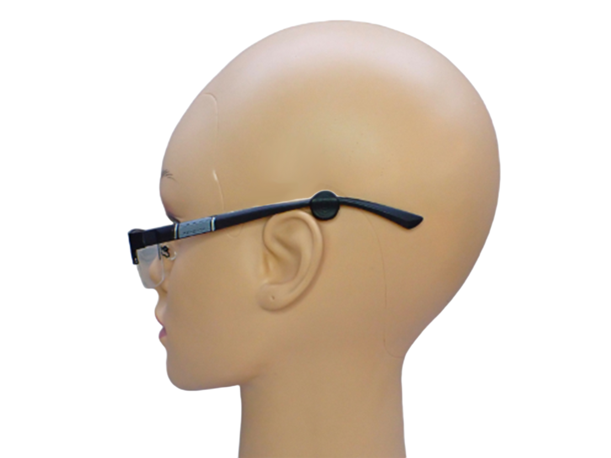 BEAN, STOPERY NA ZAUSZNIKI OKULARÓW - CZARNE