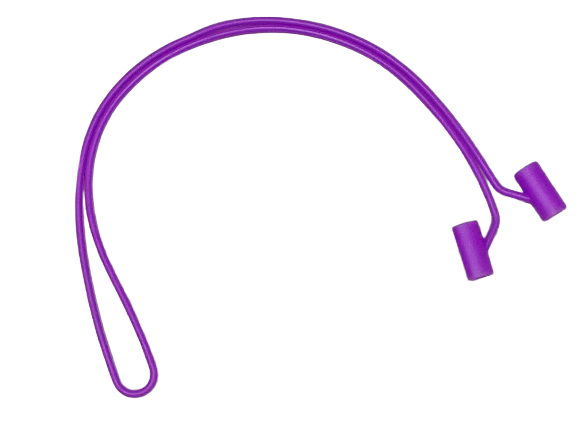 SILIKONOWY SZNUREK DO OKULARÓW FIOLET 56 cm