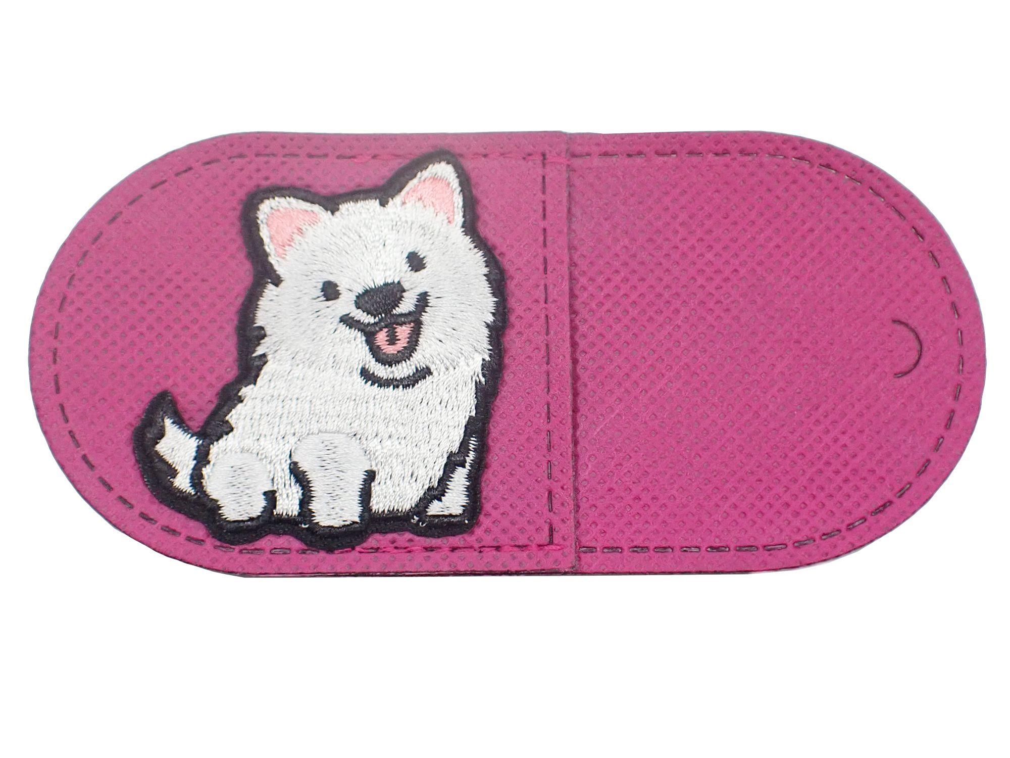 OBTURATOR ZASŁONKA NA OKULARY RÓŻ - rozm. L piesek